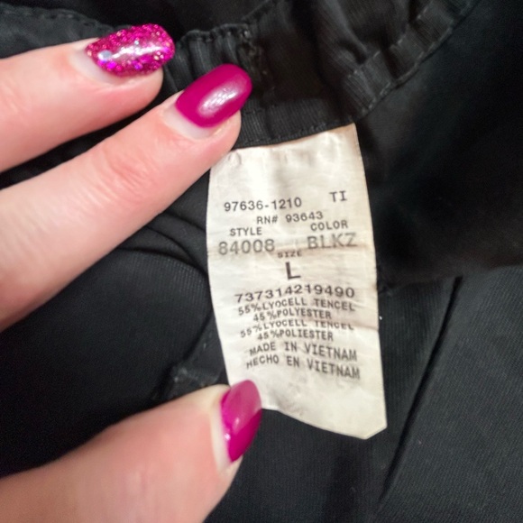 Dickies black scrub pants, size L - Picture 7 of 7